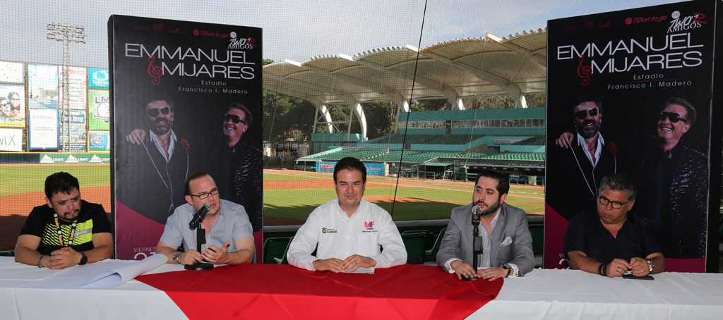 Emmanuel y Mijares ofrecerán concierto a beneficio de programas del DIF Coahuila