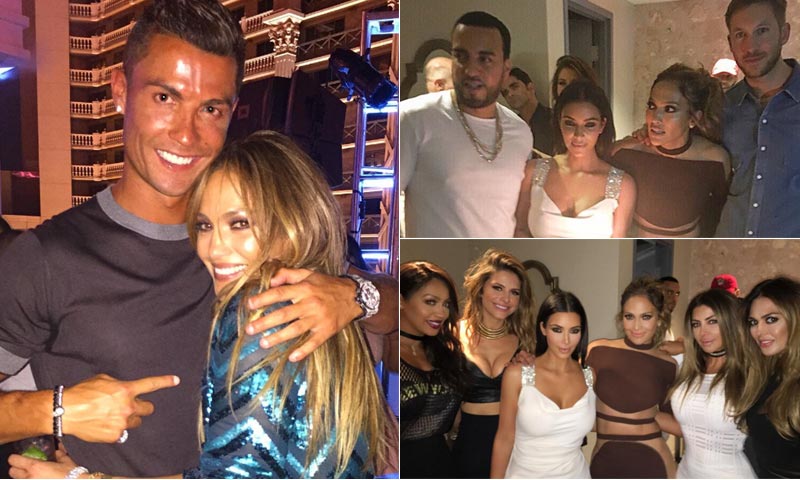 Cristiano asiste a fiesta privada de Jennifer López
