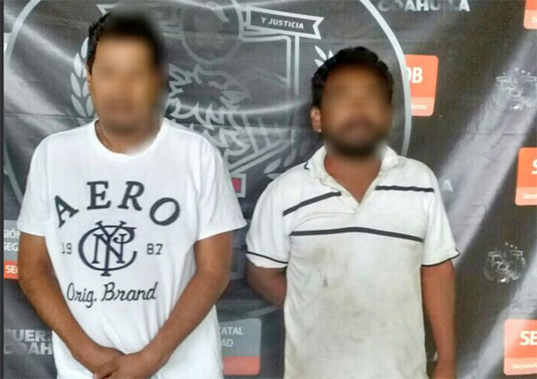 Por posesión de narcóticos Fuerza Coahuila detiene a dos personas