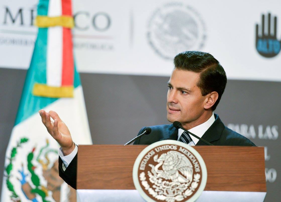EPN afirma que continuará cumpliendo con las metas de gobierno