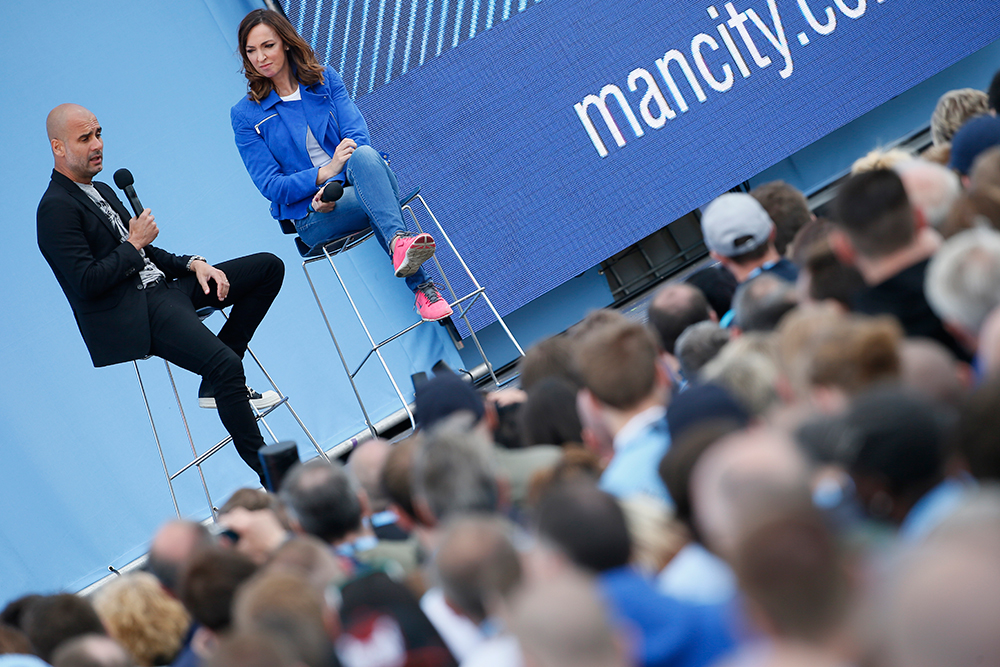 Manchester City presenta a Guardiola