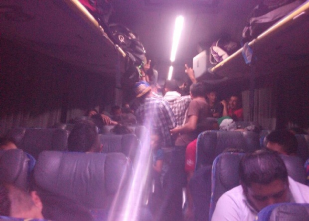 Rescata Fuerza Coahuila a <br>73 migrantes; 21 son menores