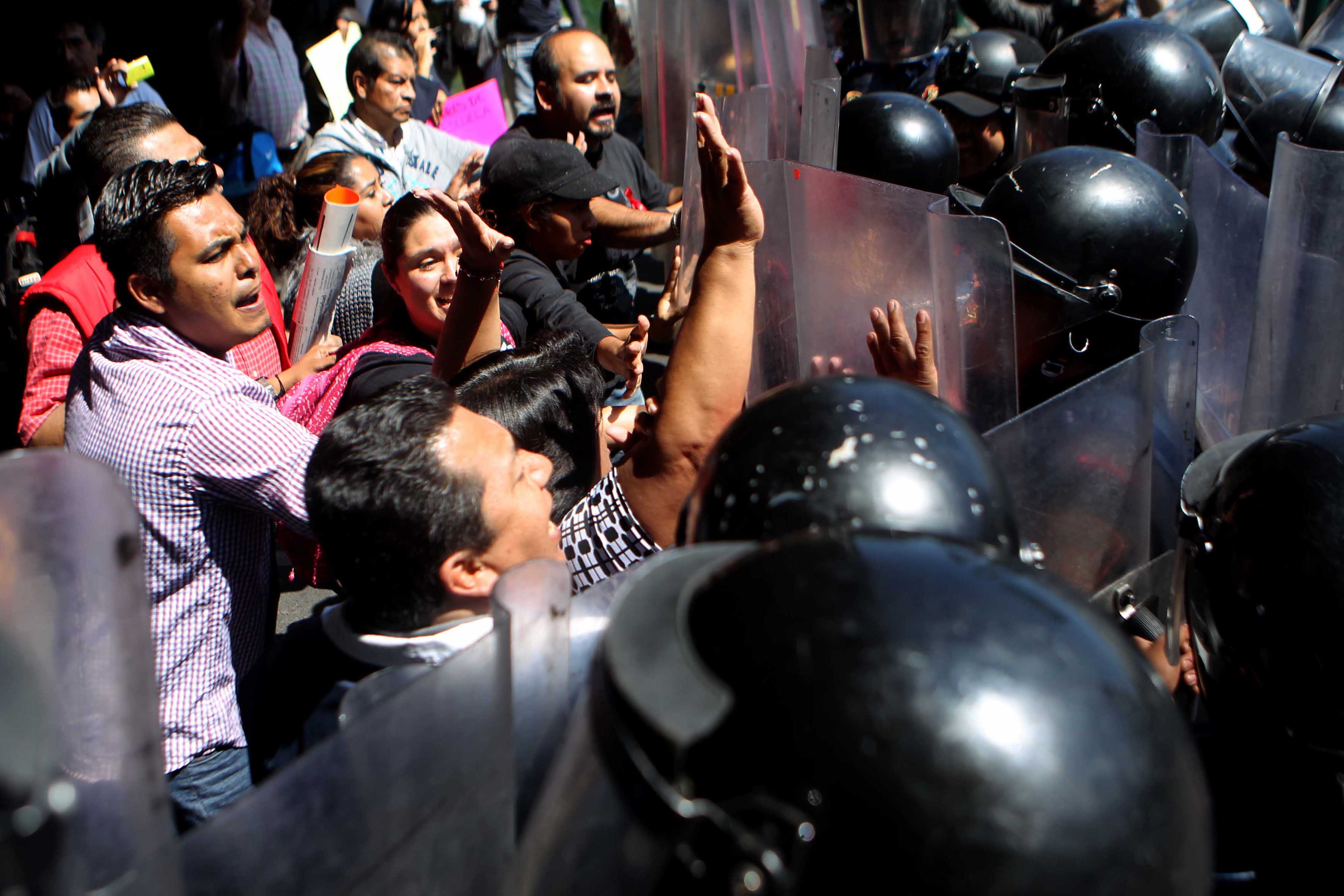 Resguardan la Ciudad de México por movilizaciones de la CNTE