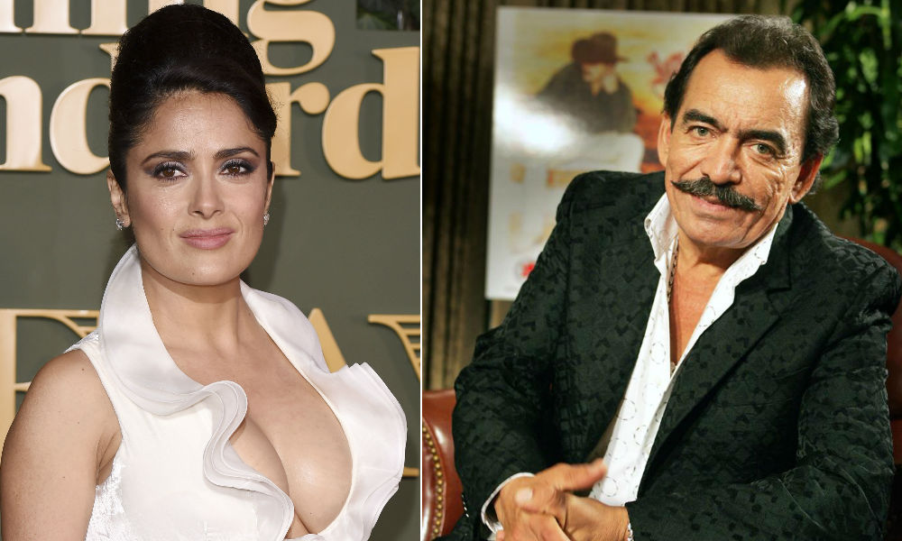 Joan Sebastian queria “Eso y más” con Salma Hayek