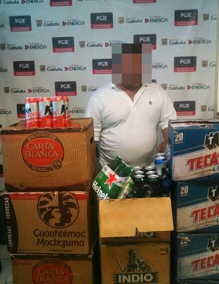 Elementos de la PGJE decomisan más de 1400 cervezas
