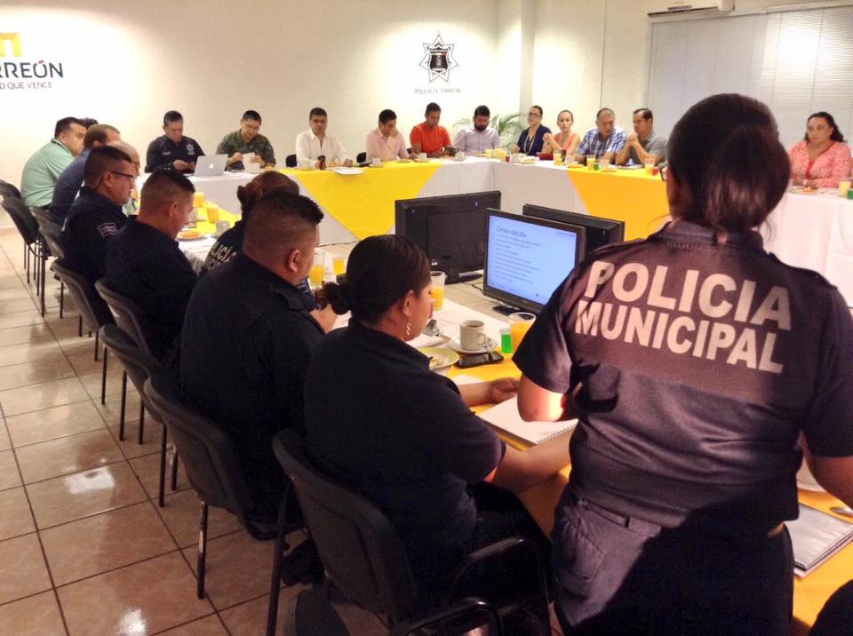 Encabeza Riquelme reunión de <br>seguridad, como cada domingo