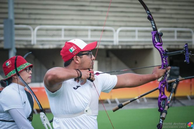 Ernesto Boardman, se coloca 28 en la clasificación en tiro con arco