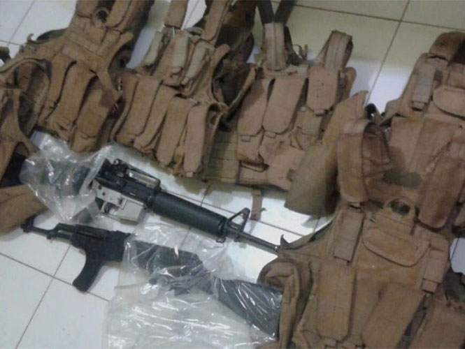 Aseguran armamento y vehículos tras enfrentamiento en Michoacán