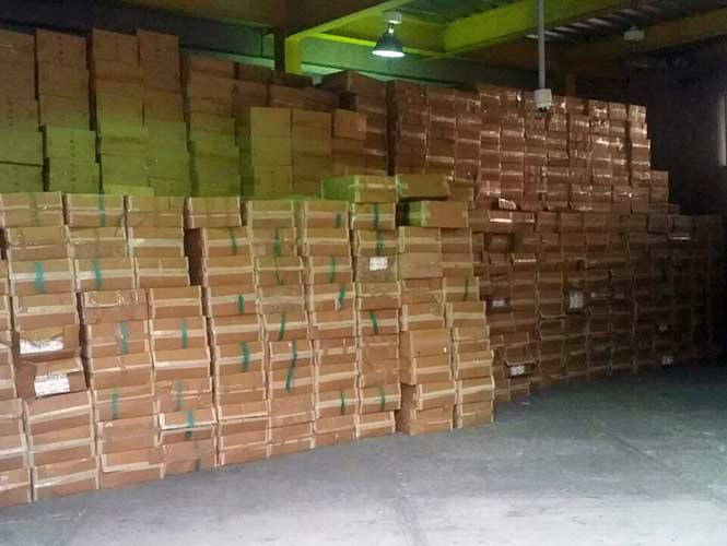 Engañan a paqueterías para transportar cigarros ilegales