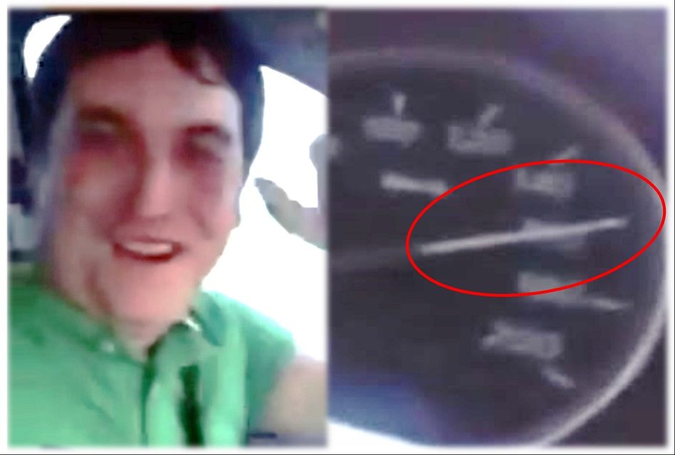 Joven presume que conduce a 170km/h  y sufre terrible accidente