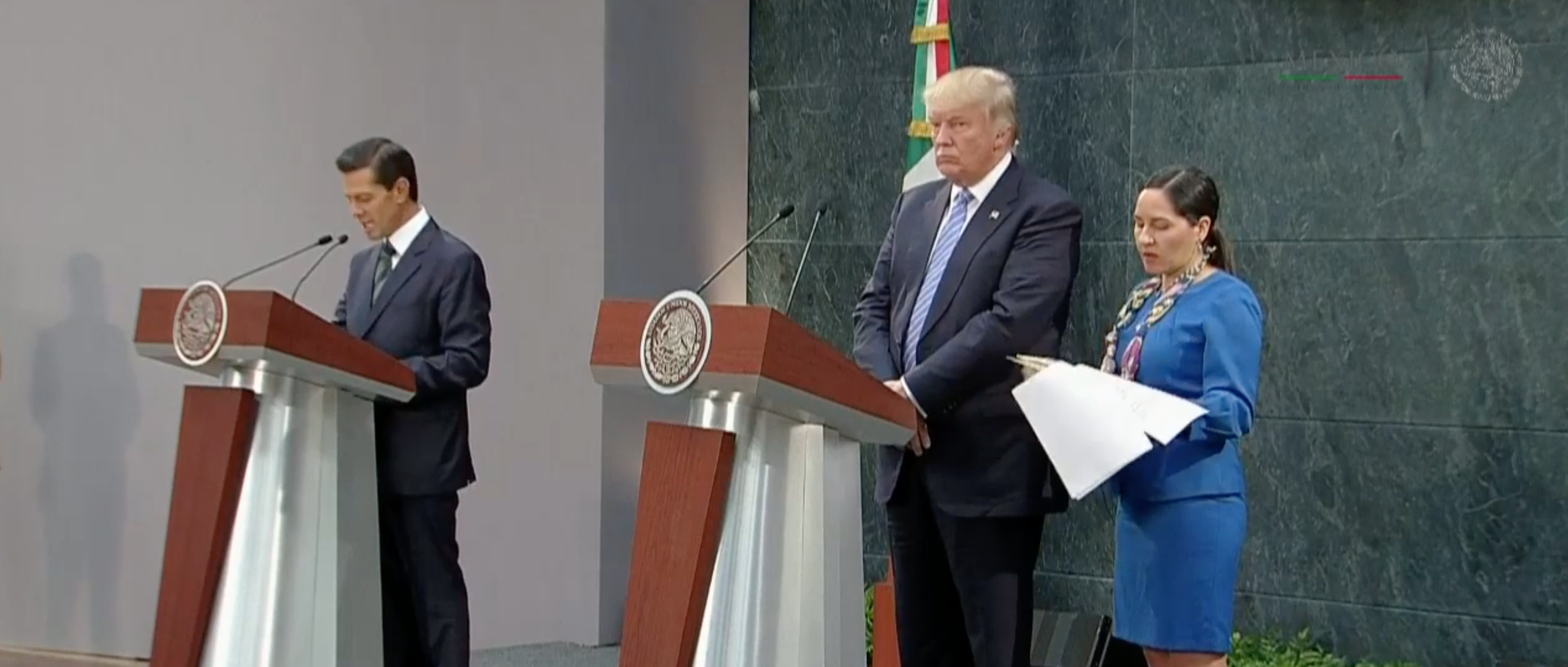 Los mexicanos merecen el respeto <br>de todos, expresa Peña Nieto