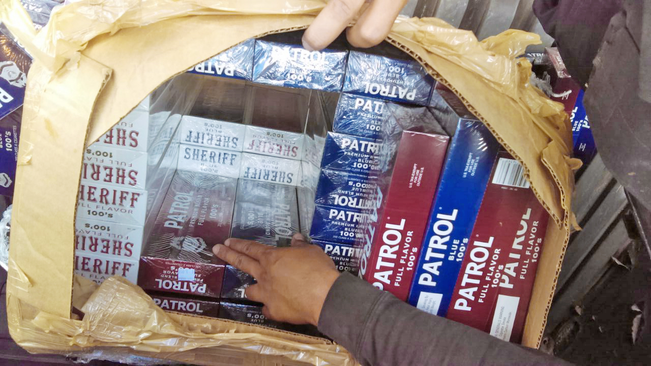 Decomisan cigarros ilegales en Hidalgo, Coahuila