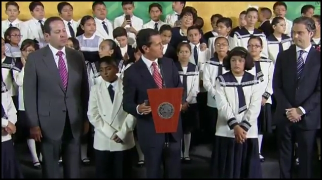 No hagan rehenes a niños de sus causas: Peña Nieto