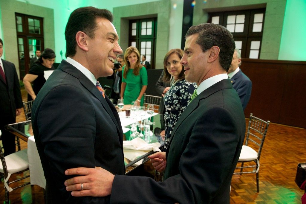 Peña Nieto y Omar Fayad dialogan sobre proyectos para Hidalgo