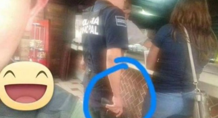 Policía de Saltillo llega “bien” armado por Tacos