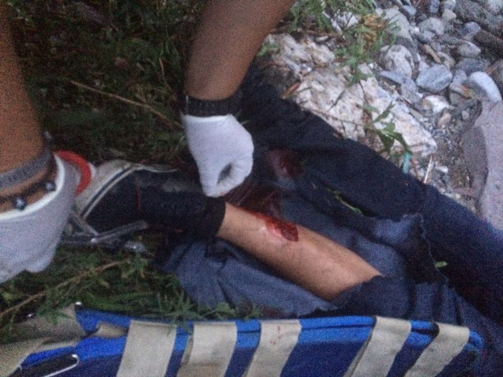 Cae joven a un arroyo de mas de 20 metros de altura