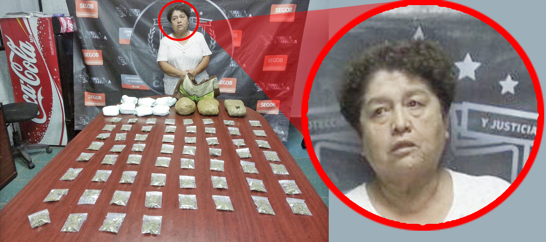 Cae con droga maestra de la Sección V