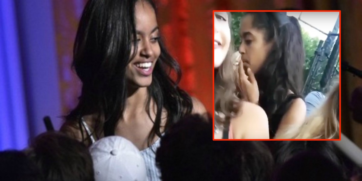 Hija mayor de Obama es  exhibida en vídeo fumando marihuana