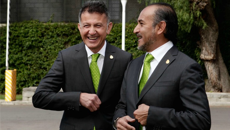 Intercambian opiniones el “Potro” Gutiérrez y Osorio