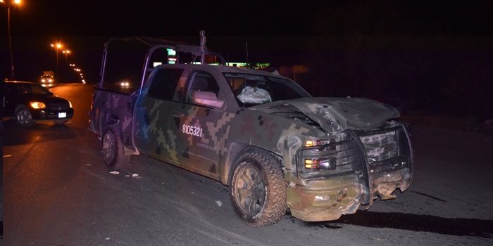 Chocan a militares en Coahuila, hay 4 lesionados
