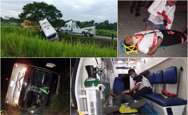 Pemex confirma 4 muertos por volcadura en Tabasco