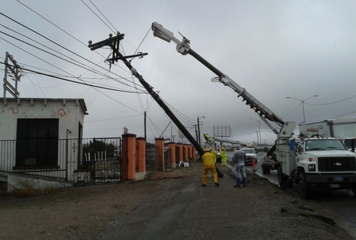 Afecta “Newton” a 142 mil usuarios de CFE