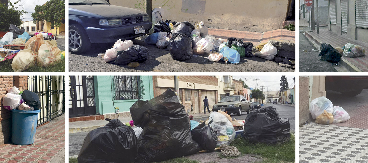 Amanece Saltillo en medio de <br>la basura; falla otra vez Isidro