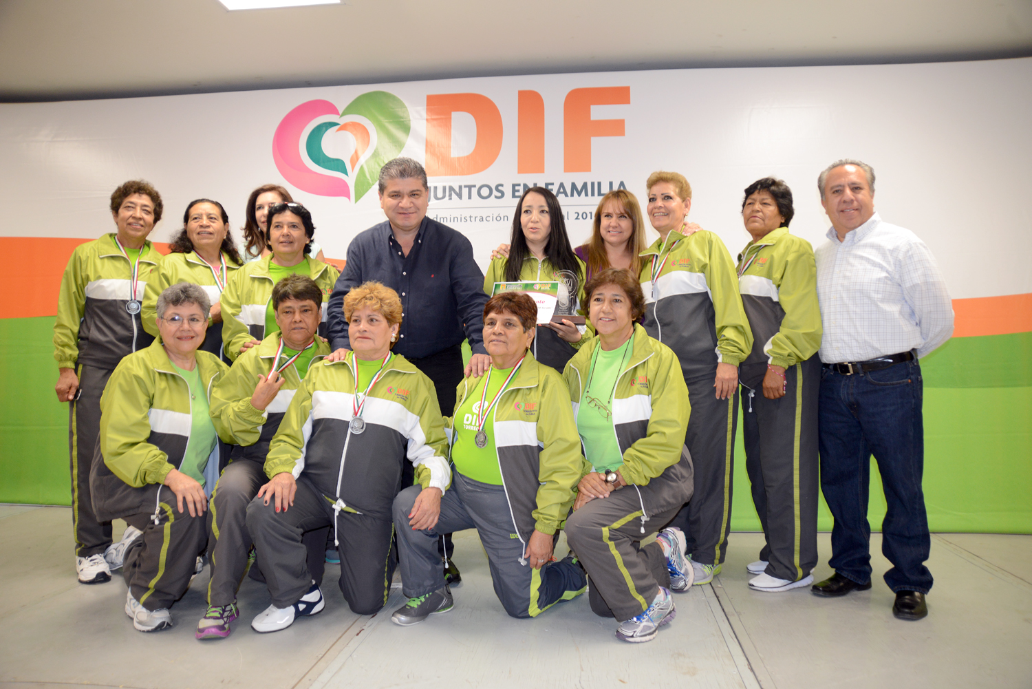 Delegación de Adultos Mayores de <br>Torreón se preparan para Juegos Estatales