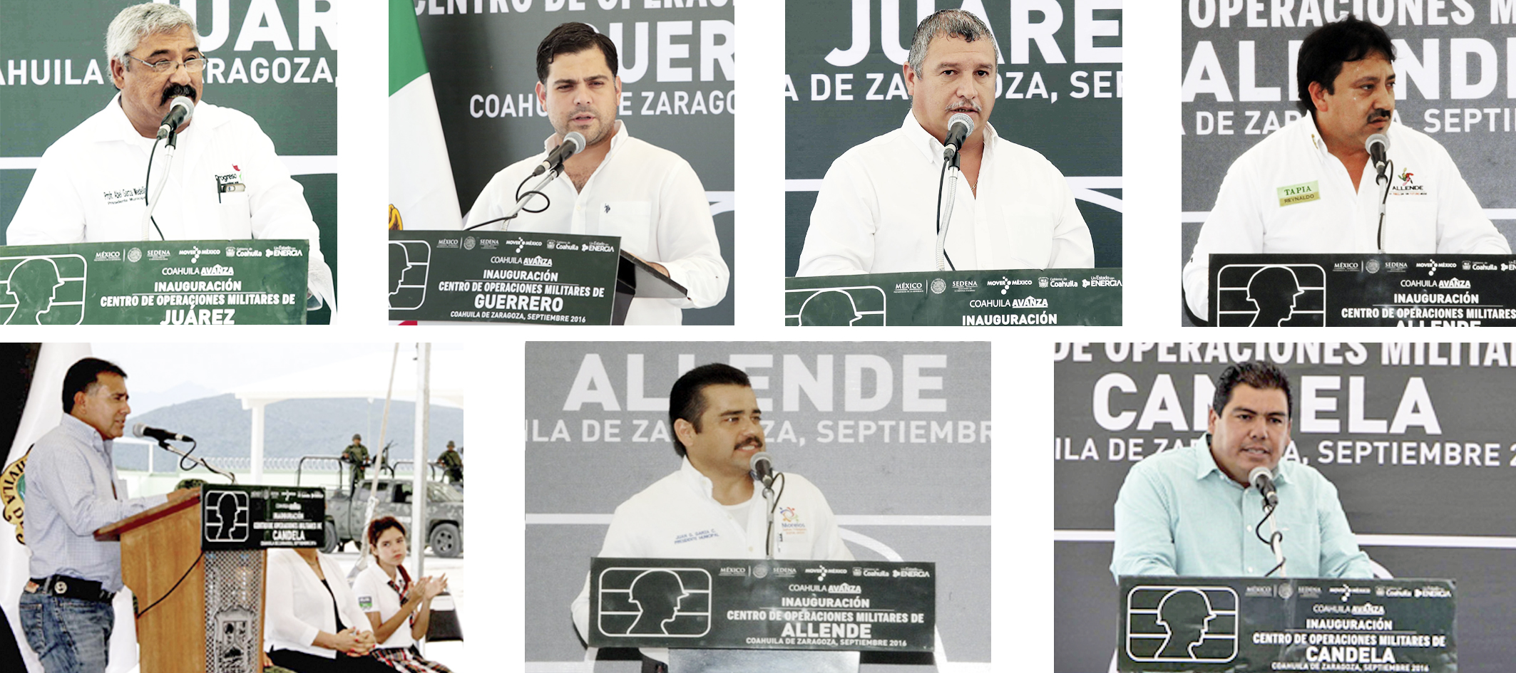 Hoy Coahuila es otro: alcaldes