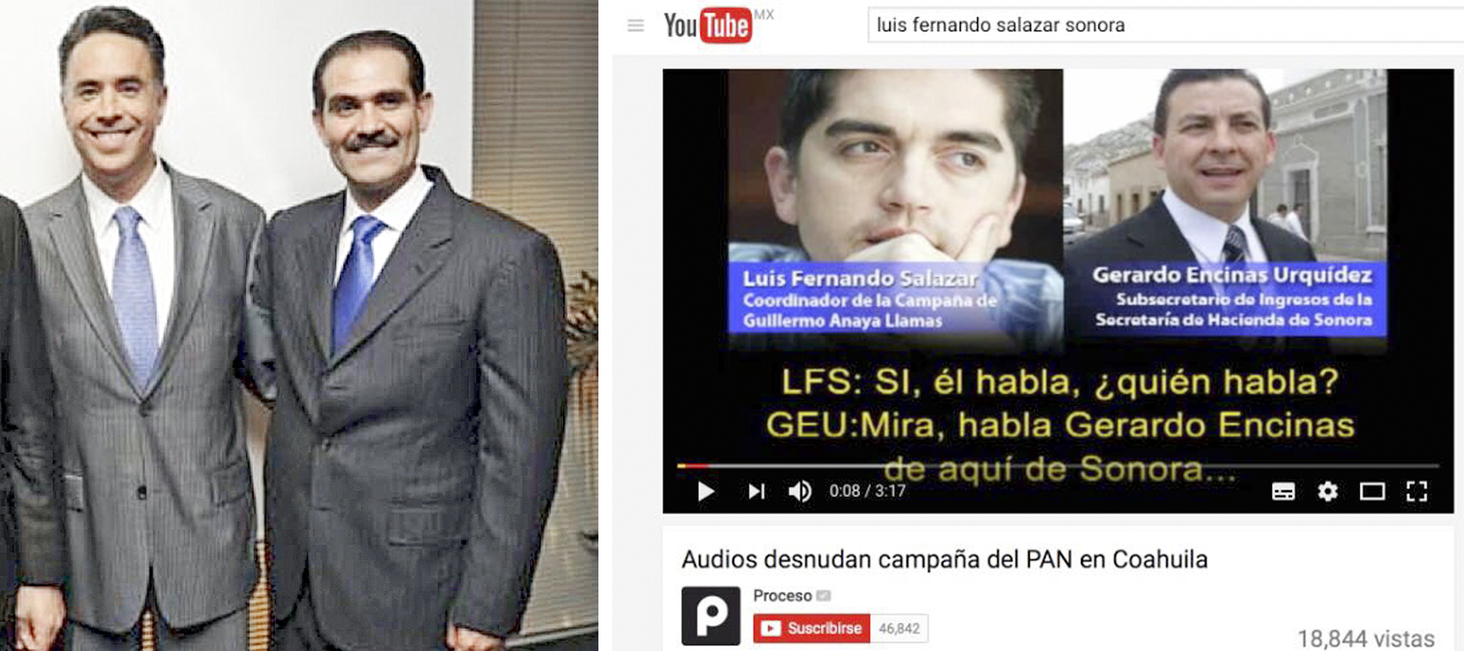 Salazar y Anaya, metidos <br>en corrupción de Padrés