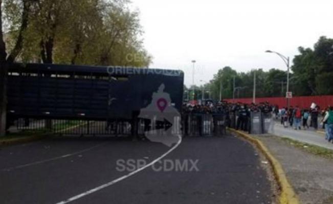 Resguardan San Lázaro por entrega de Cuarto Informe