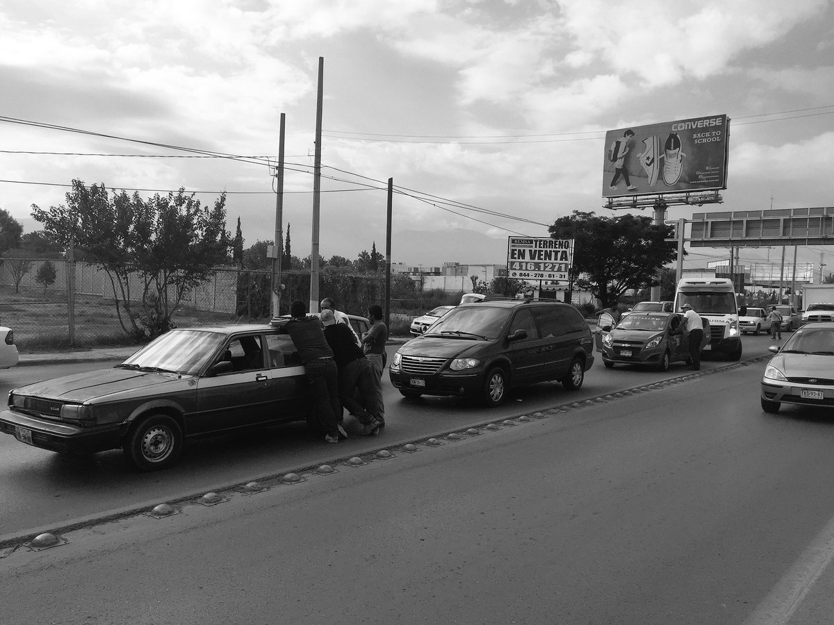 Choque múltiple en Saltillo