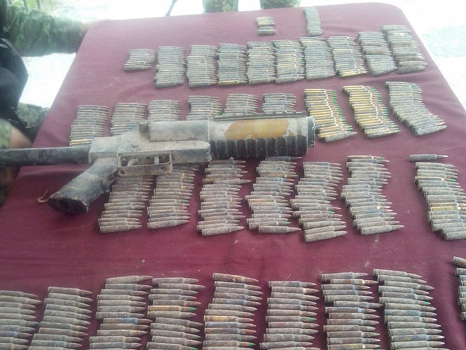 Hombre canjea lanzagranadas y 683 cartuchos en Monclova