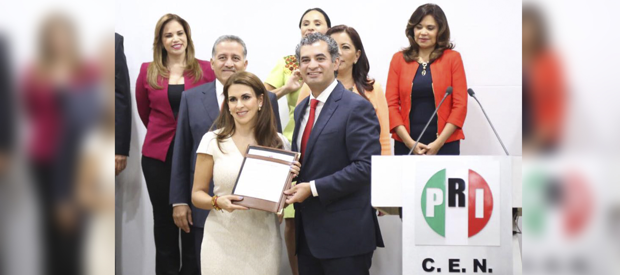 Nombran a Carolina Viggiano <br>secretaria Jurídica del CEN del PRI