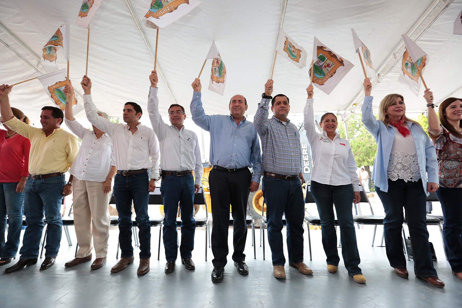 Arranca Gobernador modernización del drenaje en Sabinas