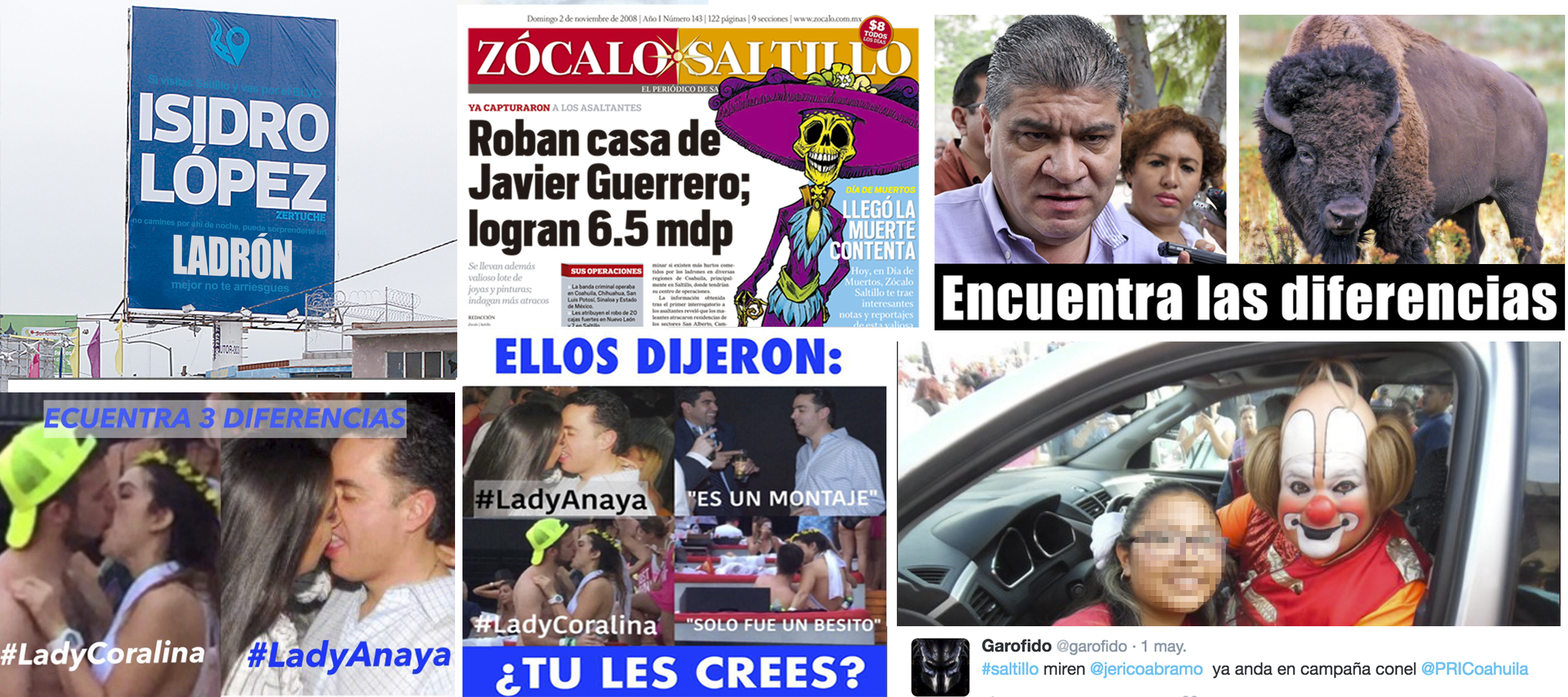 Guerra sucia por candidaturas; <br>difunden audio de Salazar