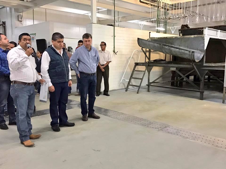 Supervisa Riquelme modernización del rastro municipal