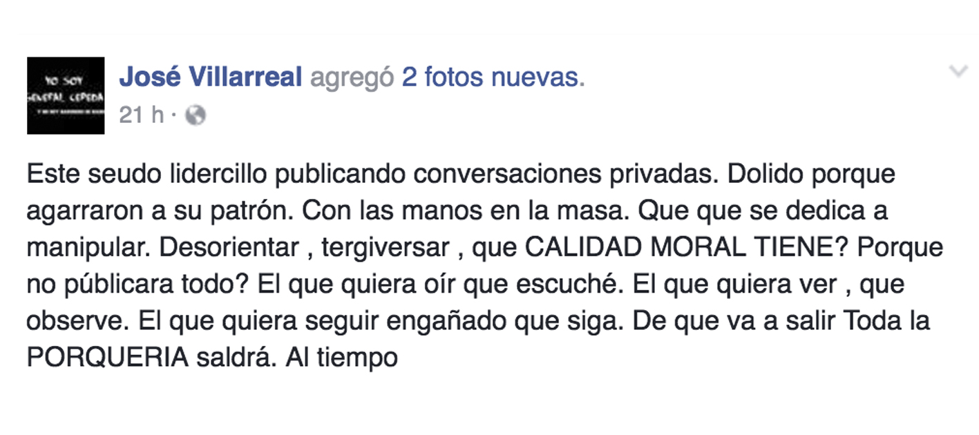 Se “ventanean” entre ellos, <br>opositores al CIMARI