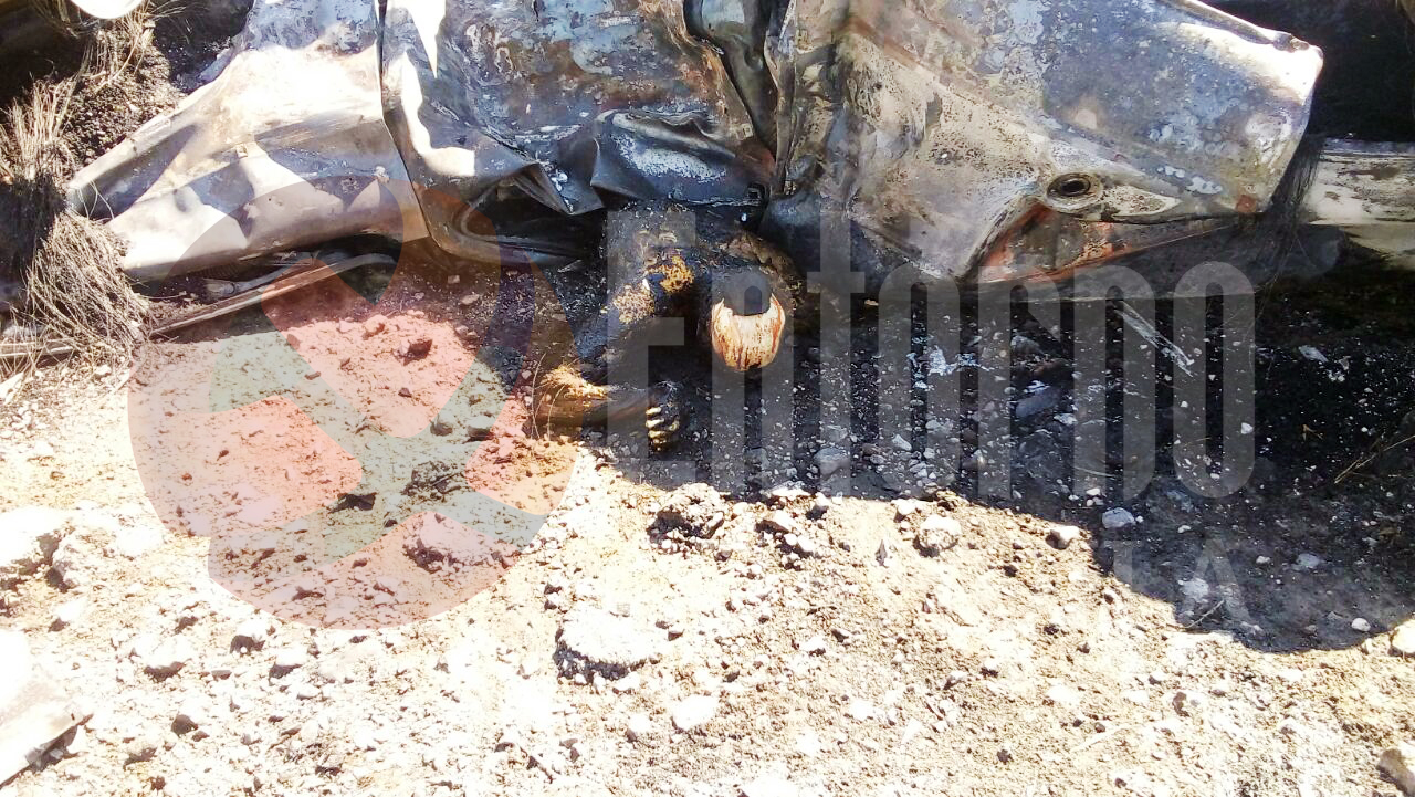 Fatal choque en Francisco I. Madero; <br>mueren todos calcinados