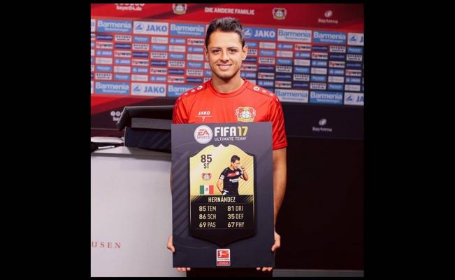 “Chicharito”, en el equipo ideal de FIFA 17