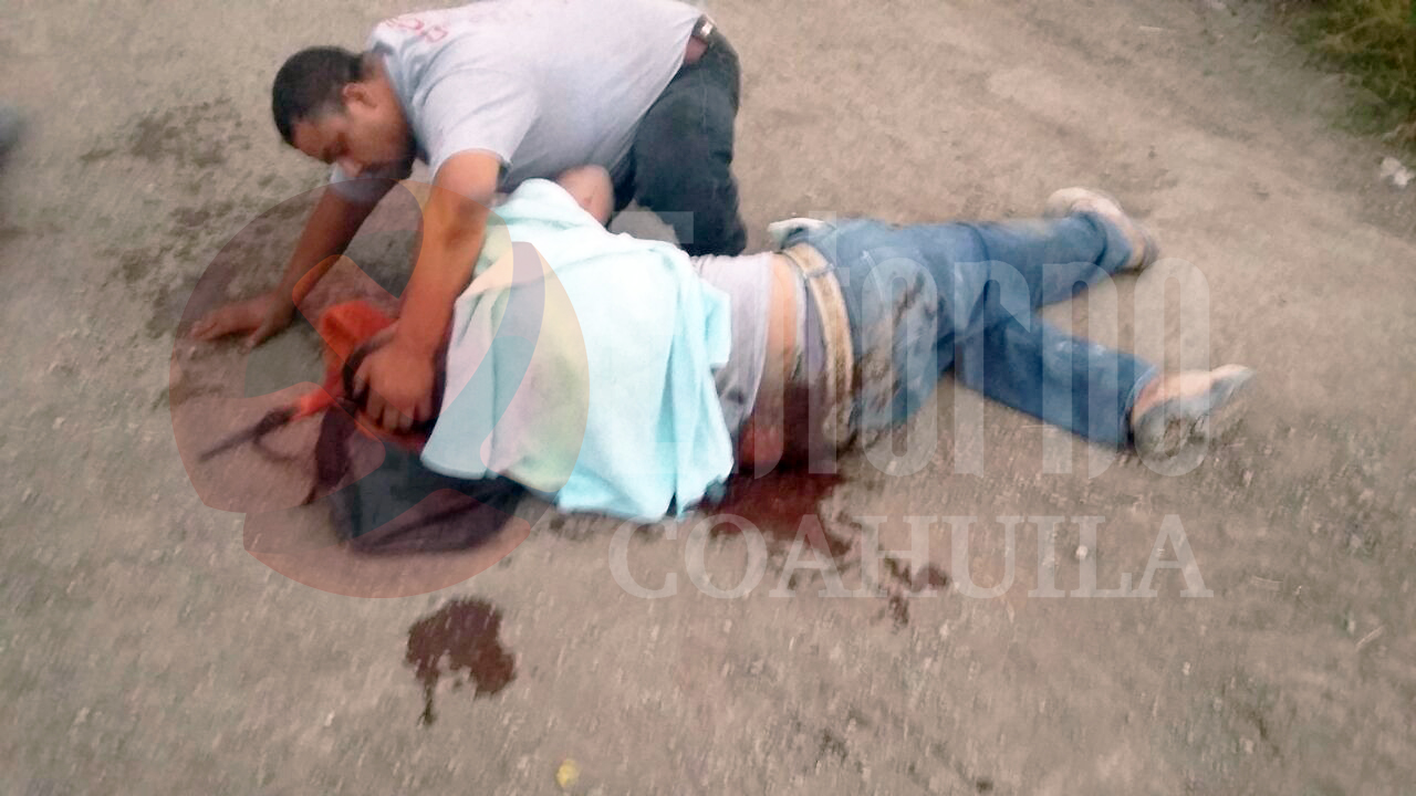 Reportan persona herida a balazos en Múzquiz