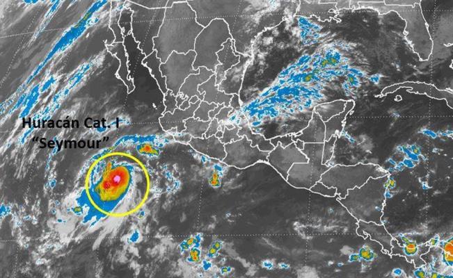 Tormenta “Seymour” evoluciona a huracán categoría 1