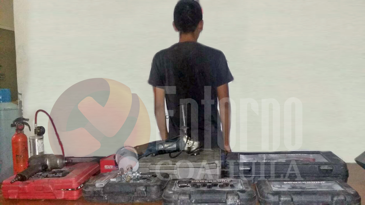 Detienen a adolescente ladrón en Acuña