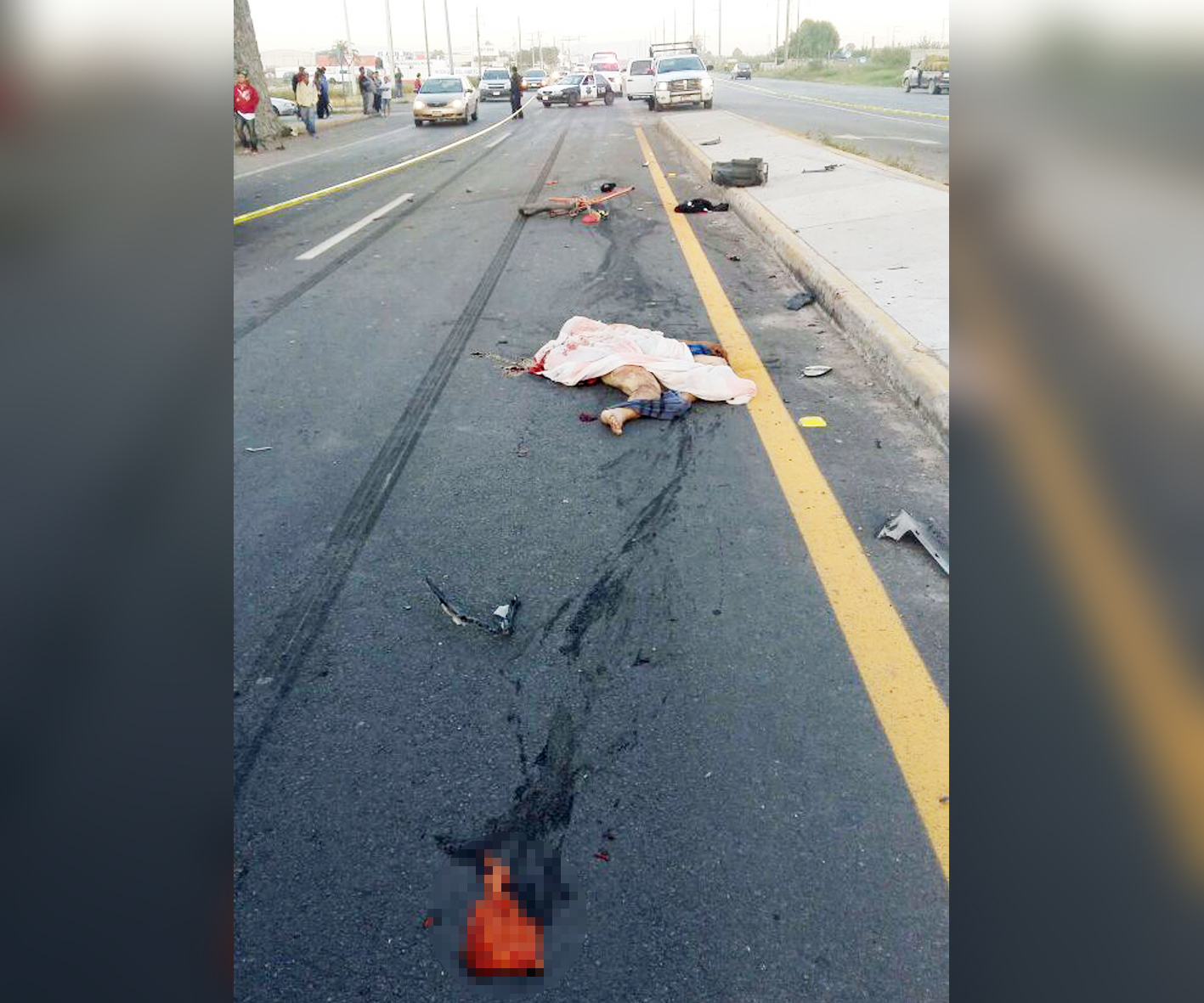 Embiste y mata a ciclista en La Laguna