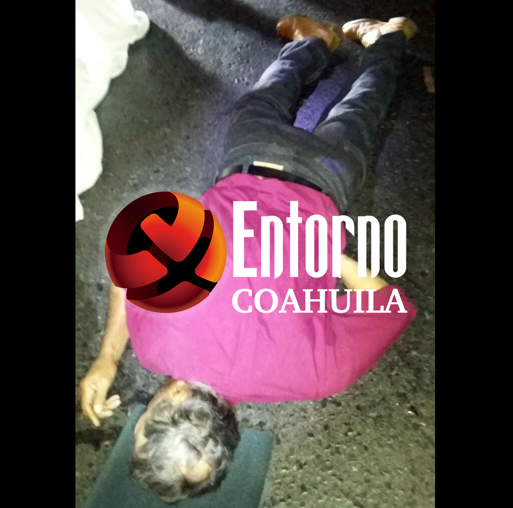 Mata “auto fantasma” a sexagenario en Saltillo