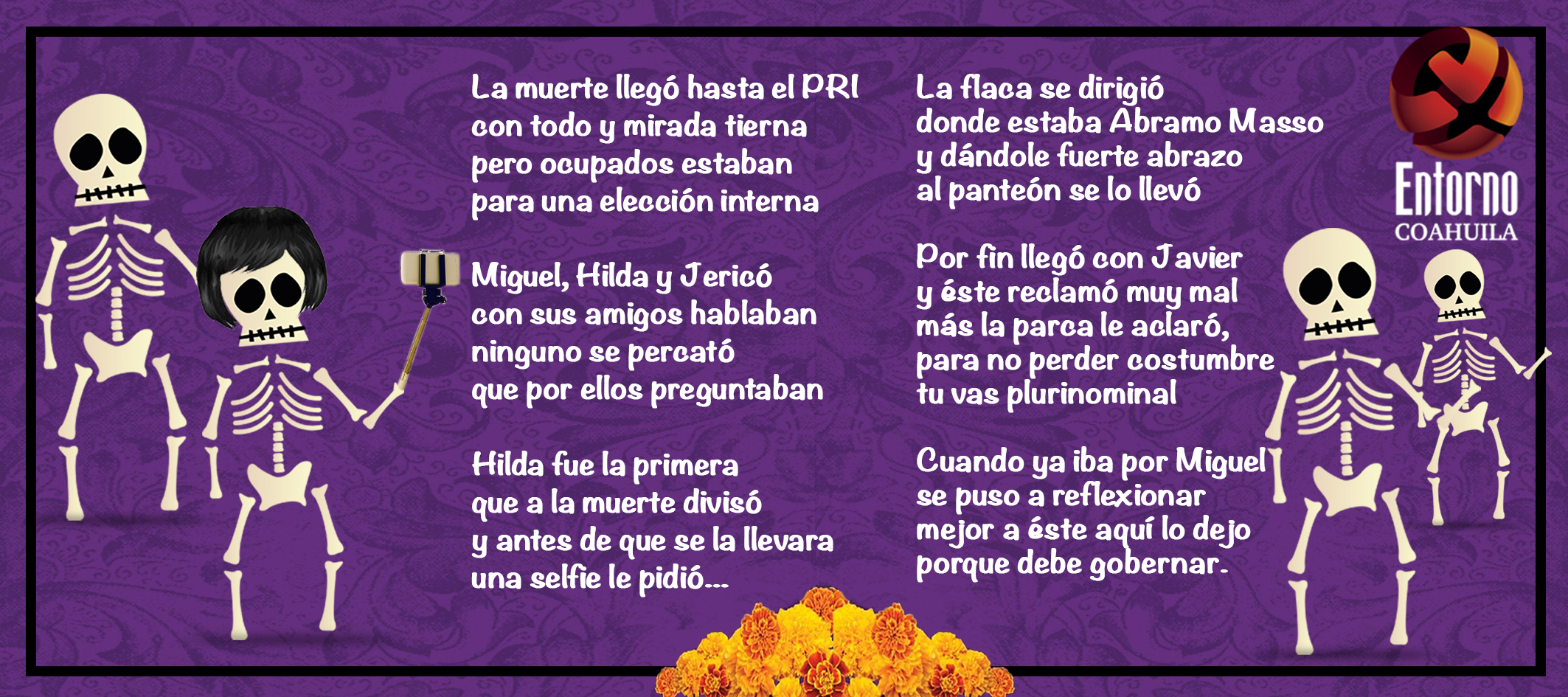 Calaveritas coahuilenses: PRI Coahuila