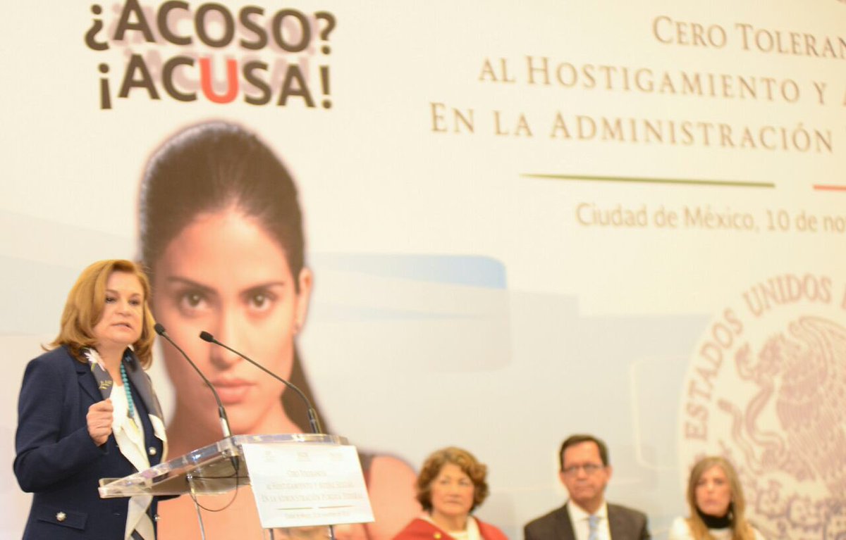 Cero tolerancia al hostigamiento y acoso sexual : Arely Gómez