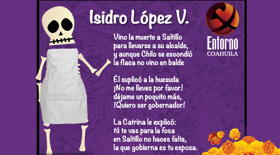 Calaveras coahuilenses: Isidro López Villarreal