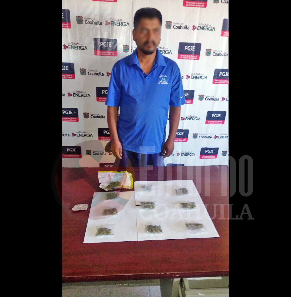 Capturan con droga a hombre en San Pedro