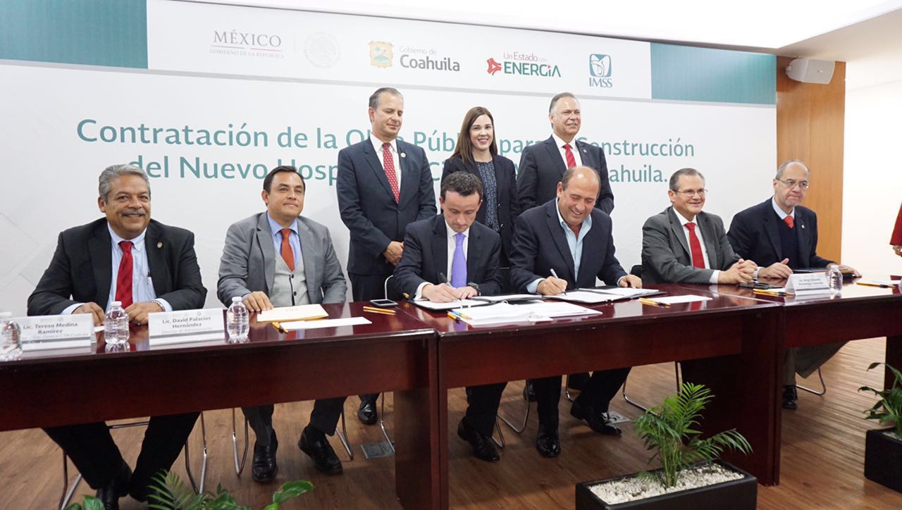 Inicia construcción de hospital del IMSS en Acuña